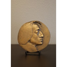 Medal z profilem Fryderyka Chopina