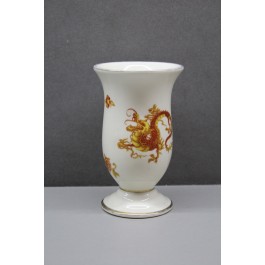 Porcelanowy wazon z motywem smoka