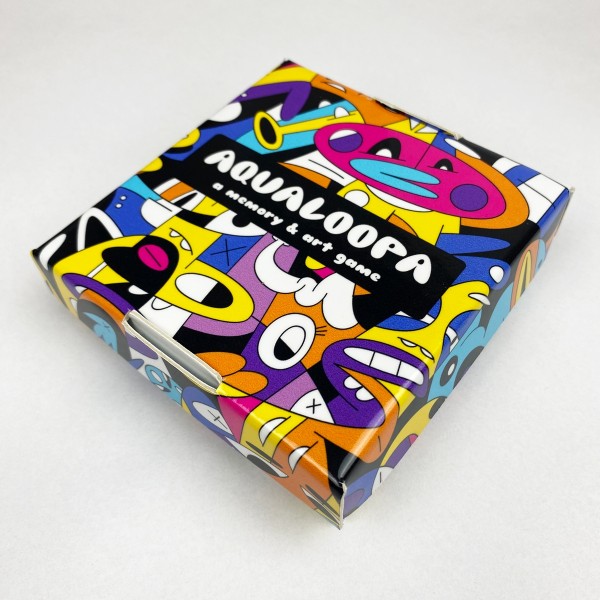 a memory and art game