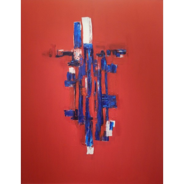 Abstrakcja w Czerwieni nr 5