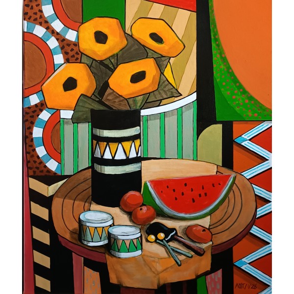 Martwa natura z kastanietem